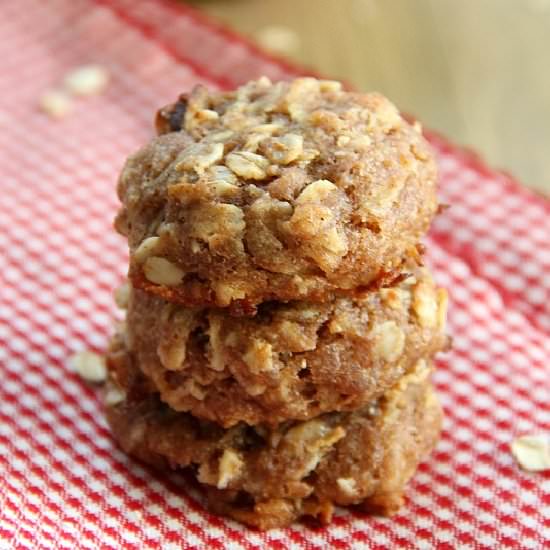 Apple Cinnamon Breakfast Cookies