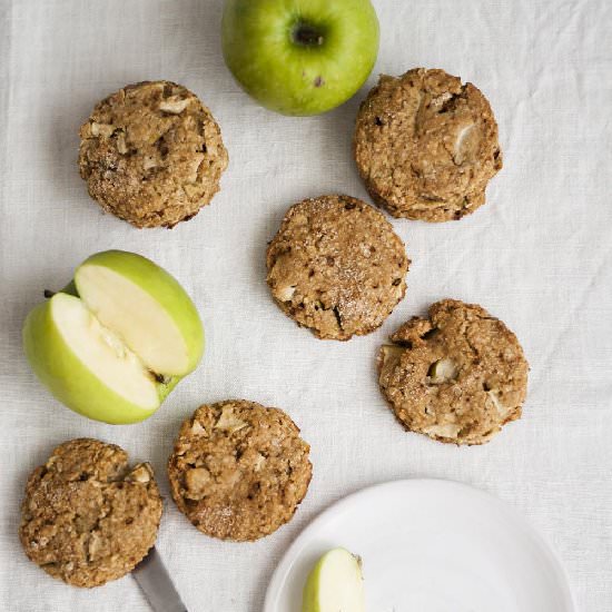 Apple & Oat Biscuits Vegan