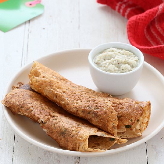 Dosa and Coconut Chutney Mix in Jar