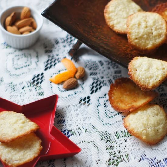 Orange Almond Tuiles