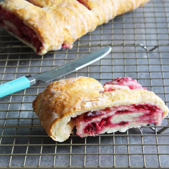 Cranberry Cream Cheese Danish