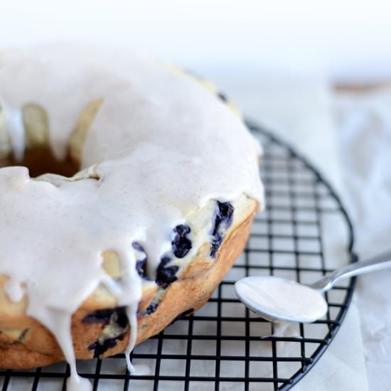 GF Wild Berry Bundt Cake