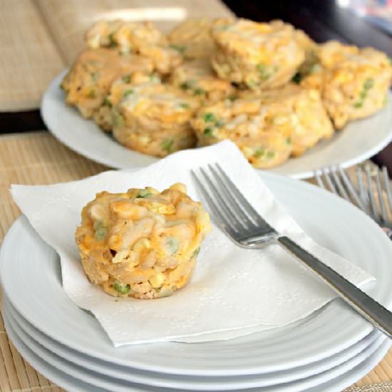 Easy Veggie Mac and Cheese Cups