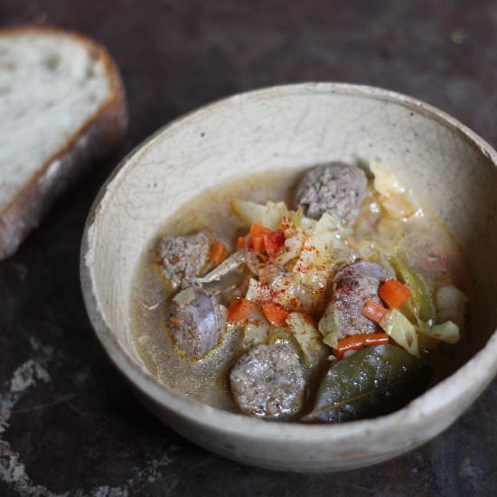 Stuffed Cabbage Soup