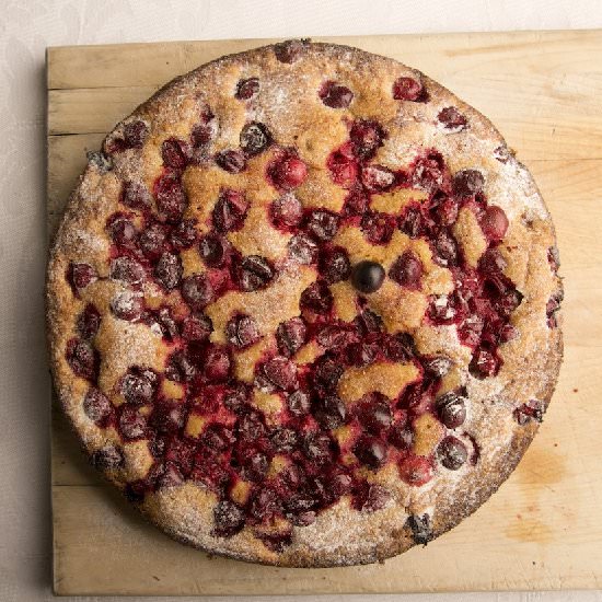 Cranberry & Prune Cake