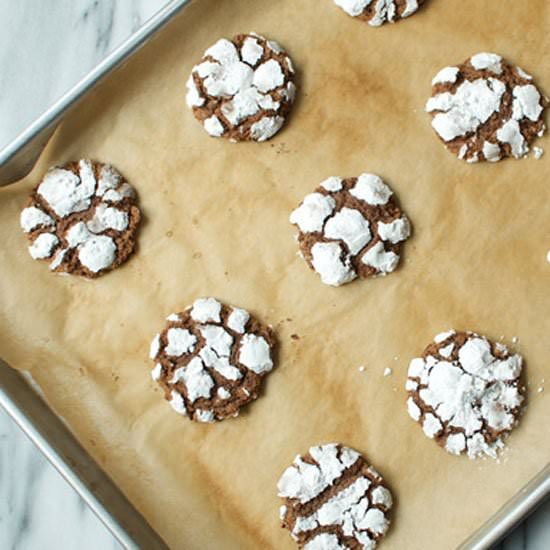 Chocolate Crinkle Cookies