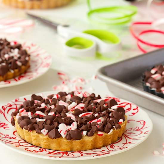 Peppermint Bark Shortbread