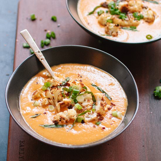 Curried Cauliflower Soup