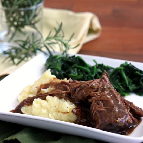 Pot Roast with Porcini Sauce