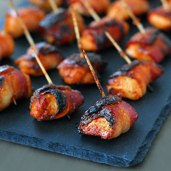Sweet Spicy Sriracha Chicken Bites