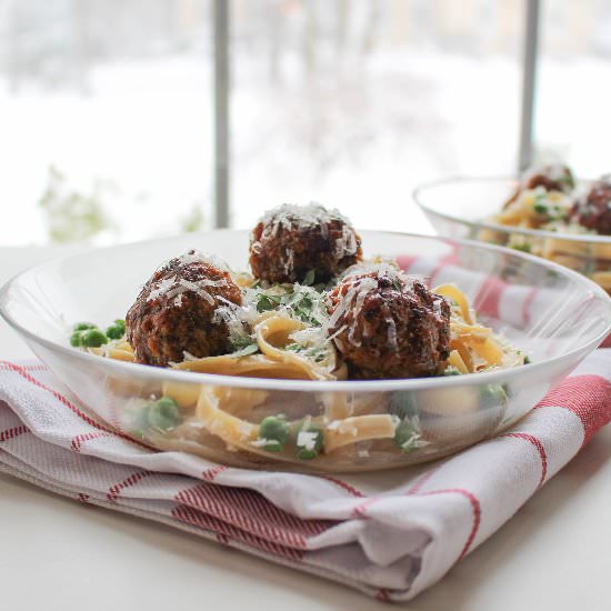 Truffled Lamb Meatballs