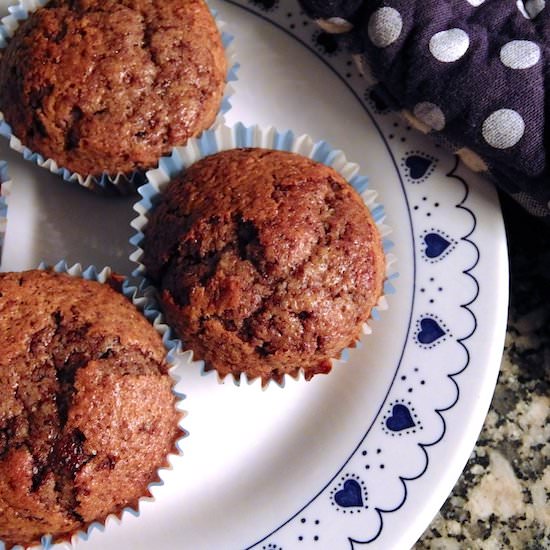 Banana and Chocolate Muffins