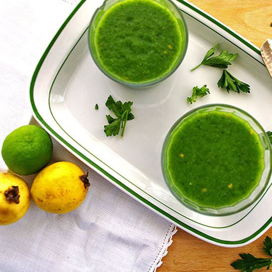 Flu Shot Kale Smoothie