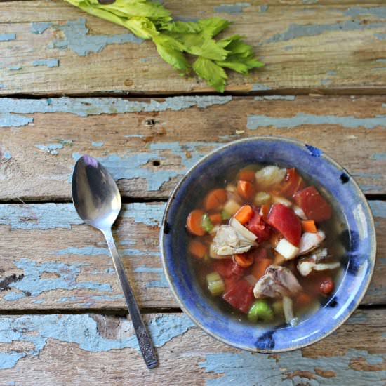 Slow Cooker Turkey Soup