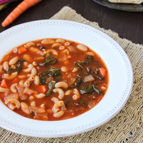 Easy White Bean & Tomato Soup
