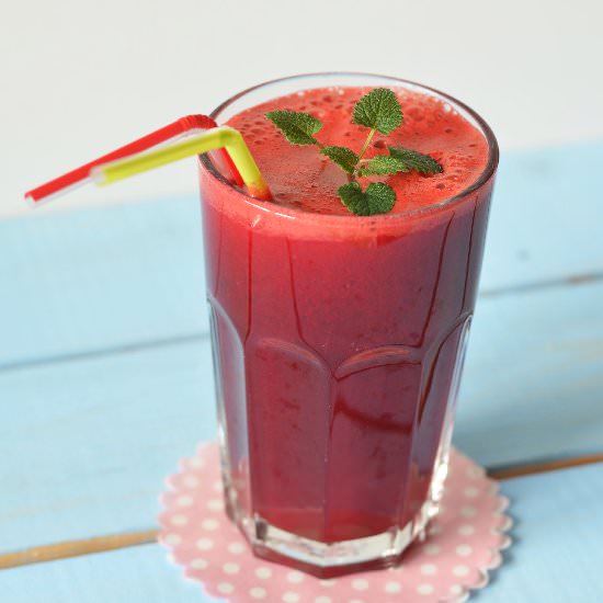 Beet, Carrots and Orange Juice