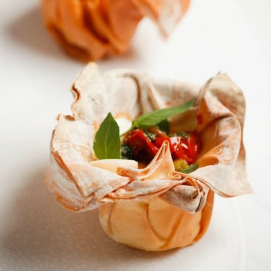 Caprese Salad Tartlet
