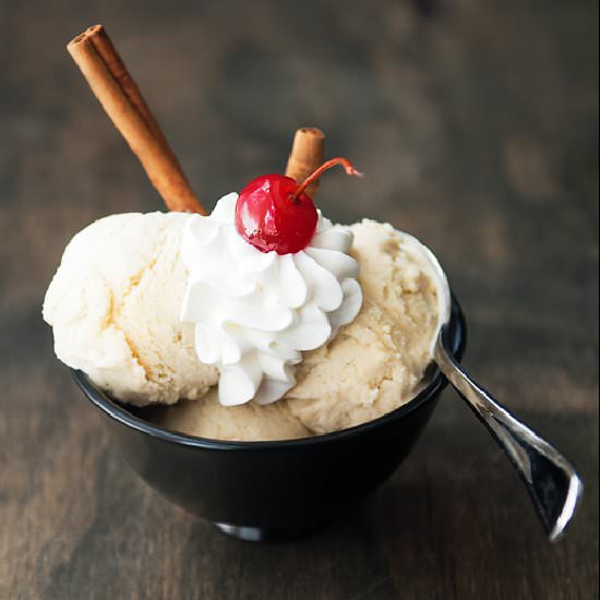 Eggnog Ice Cream