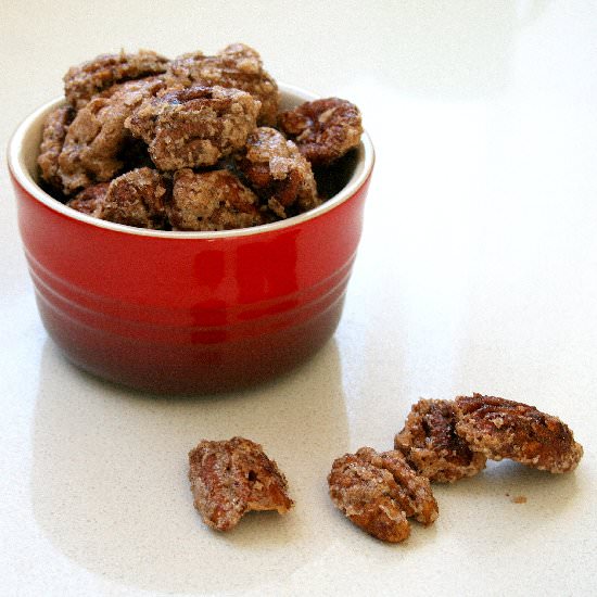 Sugar & Spice Christmas Pecans