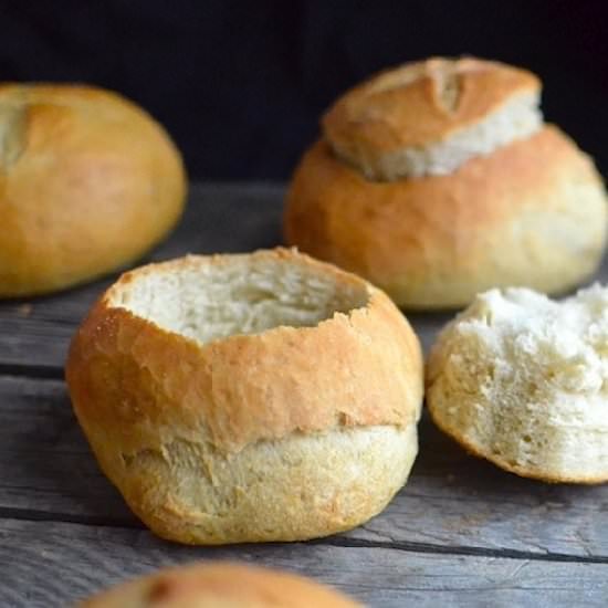 Quick and Easy Bread Bowls