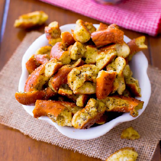 Seasoned Pretzels
