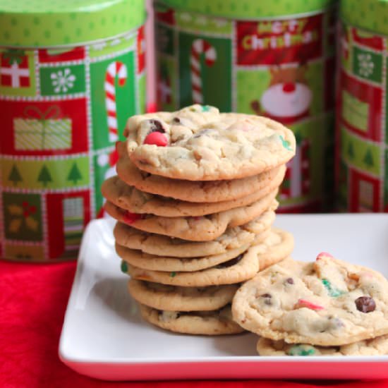 Christmas Chip Cookies