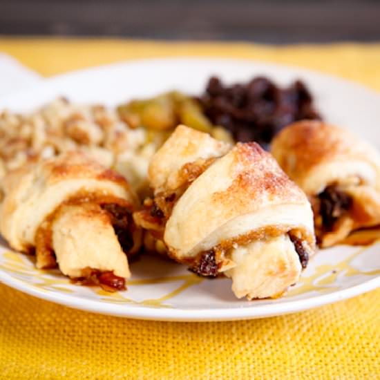 Cinnamon Raisin Rugelach