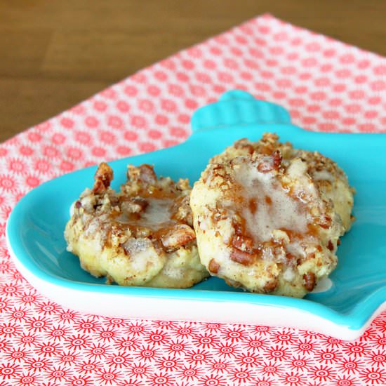 Peach Pecan Thumbprints
