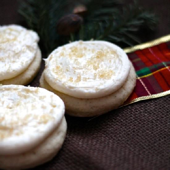 Eggnog Sugar Cookies