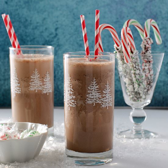 Arctic Peppermint Mocha Shake