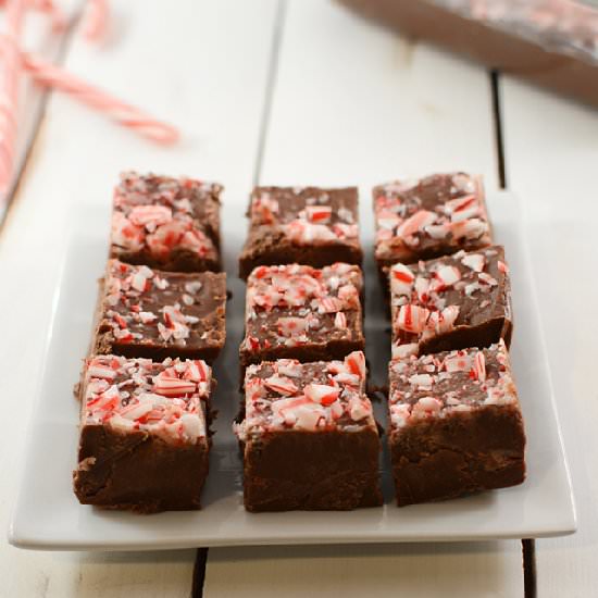 Easy Peppermint Fudge