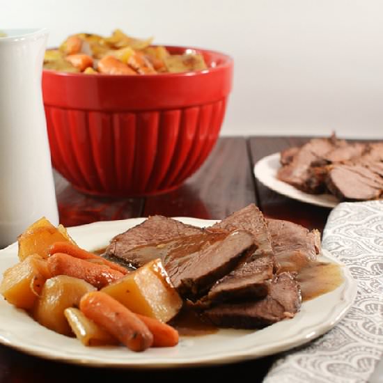 Tavern Style Crock Pot Beef Roast