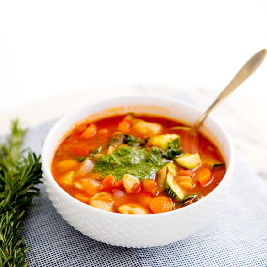 Hearty Vegetable and Bean Soup