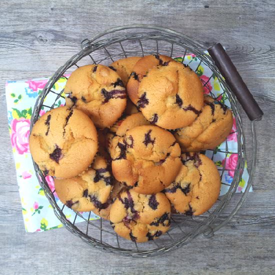 Blueberry Muffins [vegan]