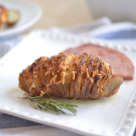 How to Make Accordion Potatoes