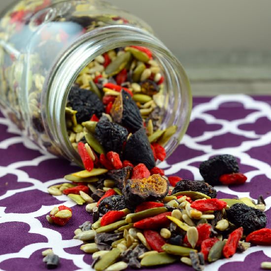 Nut Free Power Raw Trail Mix