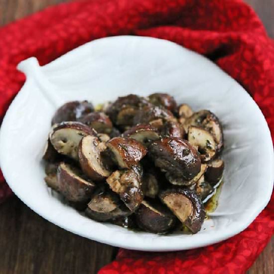Roasted Mushrooms with Thyme