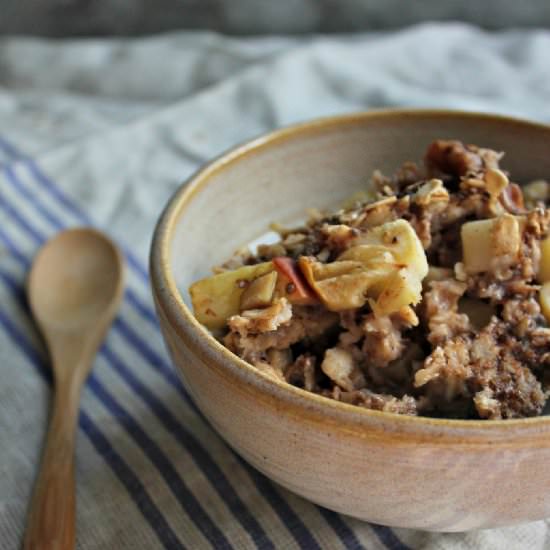 Apple Spice Baked Oatmeal