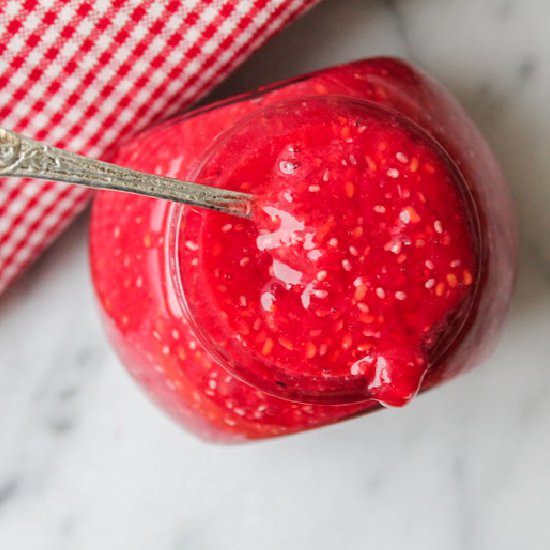 Raspberry Chia Seed Jam