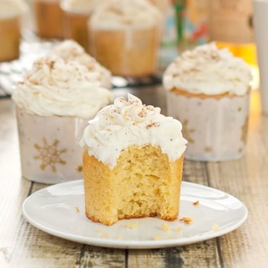 Eggnog Cupcakes