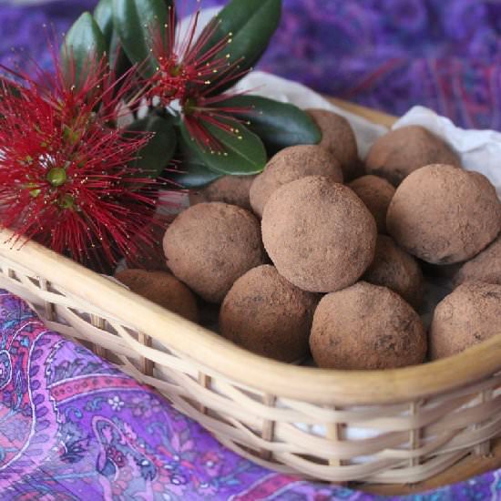 Chocolate Mesquite Truffles