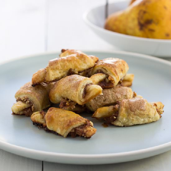 Wine Pear Rugelach
