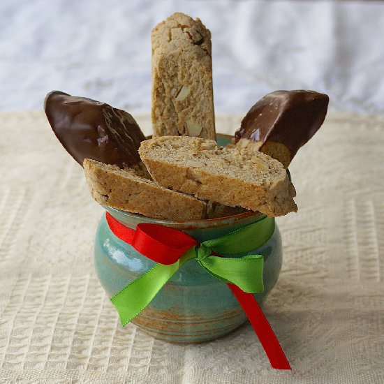 Almond Citrus Biscotti
