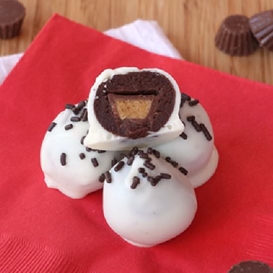 PB Cup Cookie Dough Truffles