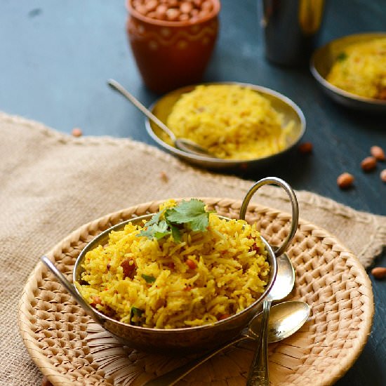 Indian Green Mango and Coconut Rice