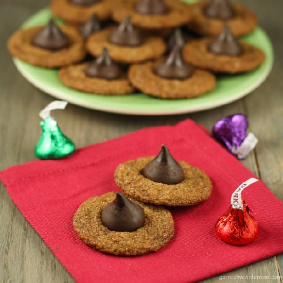 Molasses Kiss Cookies