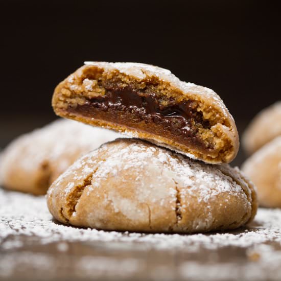 Inside Out Buckeye Cookies