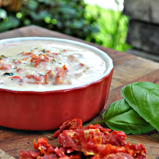 SunDried Tomato Coconut Cream Sauce