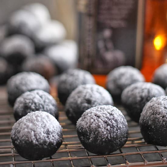 Double Chocolate Bourbon Balls