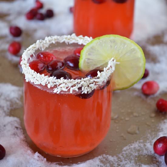 Cranberry Lime Spritzer